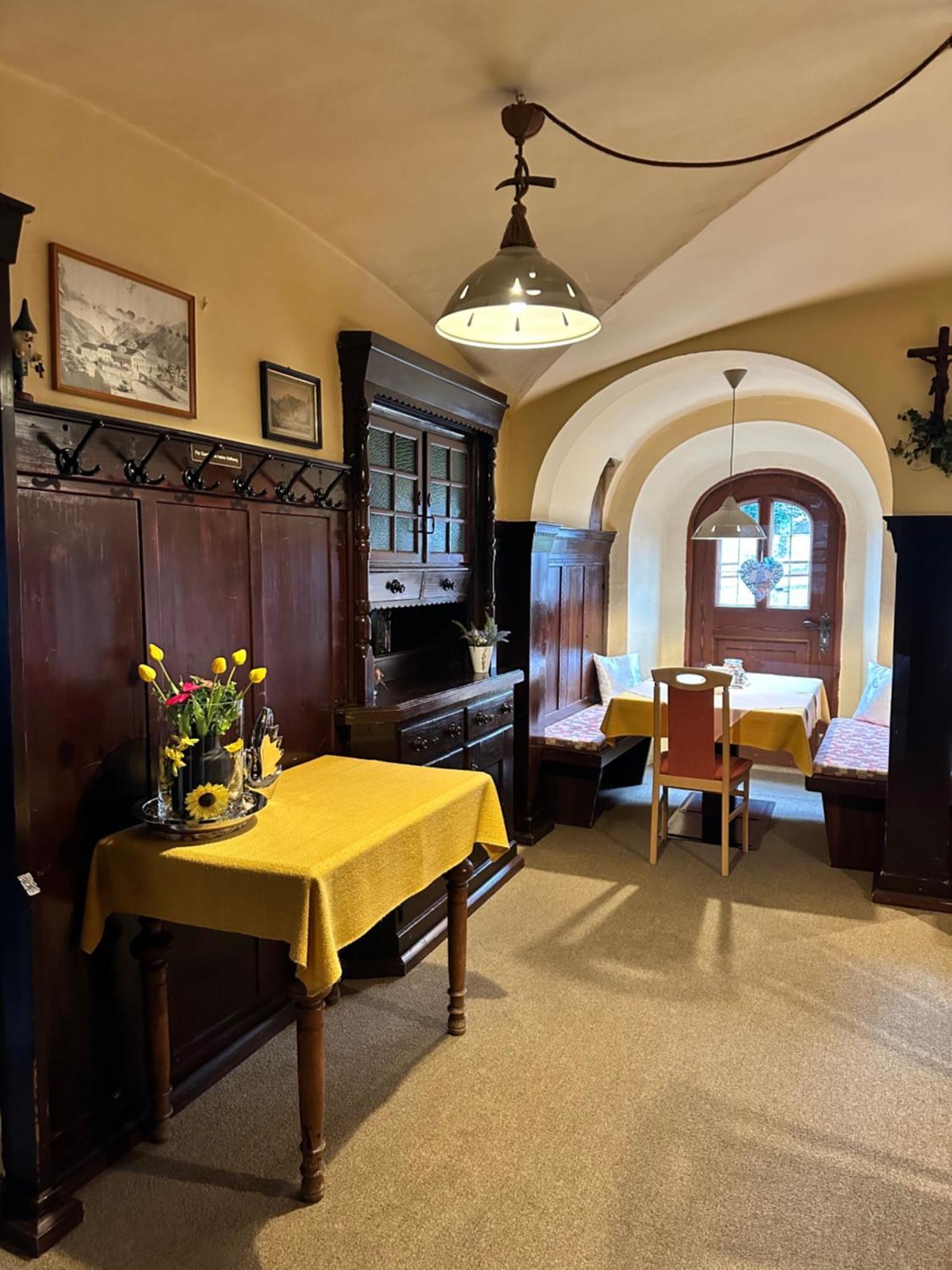 Goldener Adler Bed and Breakfast Scharnitz Buitenkant foto